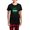 With Red Plaid Pant, variant on CafePress - Obaby Shamrock Women's Dark Pajamas - Women's Short Sleeve Print T-Shirt and Pants Dark Cotton Pajama Set