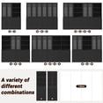 thumbnail image 3 of IDEALSOUL Black Bookcase, 3 of 5