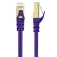 thumbnail image 4 of Cat 6 Ethernet Cable 3ft, Ethernet Patch Cable Cat6 RJ45 Cable Connector LAN Network Gigabit Internet Wire Patch Cord - Premium Snagless Computer Ether Wire (3 Foot Purple), 4 of 4