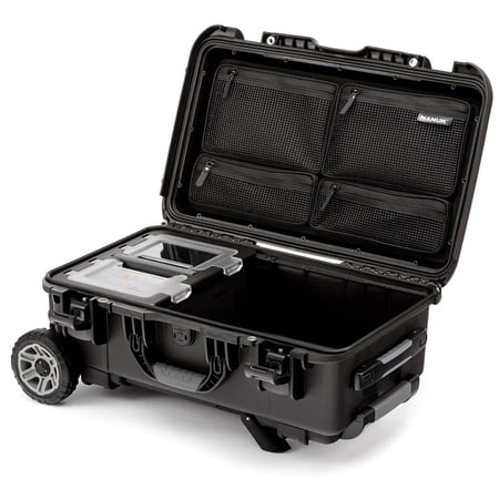 Nanuk Trail 30 Wheeled Eco-Friendly Waterproof Gear Case, Black