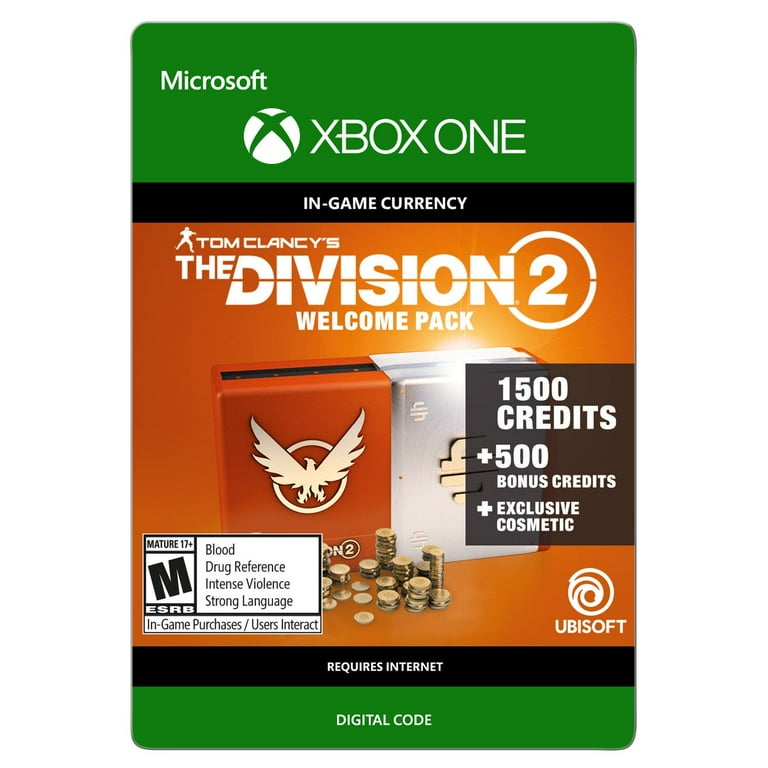 Division 2 digital hotsell code xbox one
