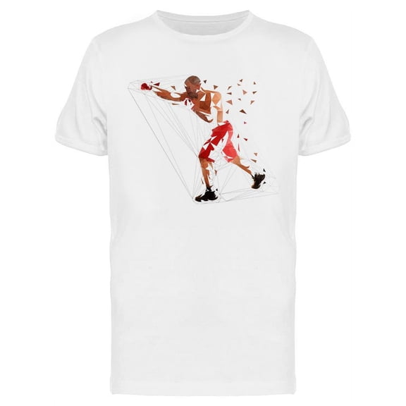 Box Fighter Punch T-Shirt Men -Image by Shutterstock, Male Large