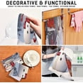 thumbnail image 7 of 4 Pack Snowflakes Kitchen Towels Highly Absorbent, Super Soft Dishcloths 18 x 28 Inches Reusable Quick Drying Tea Towels Set for Home,Kitchen Decor Wash cloth, 7 of 7
