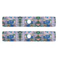 thumbnail image 7 of Yayeee Faucet Mat for Kitchen Sink 30" Diatomite Long Splash Guard Pad, Floral Window, 2 Pack, 7 of 7