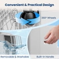 thumbnail image 6 of Nepsam 12000 BTU Portable Air Conditioner, Portable AC Unit up to 550 Sq.Ft, 4-in-1 Air Conditioner for Home with Sleep Modes, Remote Control, 6 of 9