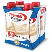 4 Pack - Premier Protein 30g Protein Shakes, Vanilla Flavor, 11 oz, 4 ea