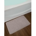 thumbnail image 2 of Vintage Tribal Bath Mat, Simplistic Bohemian Mystic Native, Plush Bathroom Decor Mat with Non Slip Backing, 29.5" X 17.5", Mauve Taupe Tan, by Ambesonne, 2 of 2