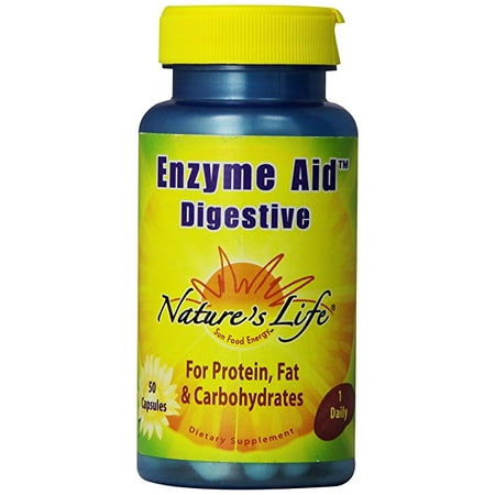 Natures Life - Aide Enzyme Digest Cap, Capsule (BTL plastique) 50ct