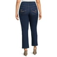 thumbnail image 5 of JMS Just My Size by Hanes 5 Pocket Stretch Jeans, Women's Plus and Women's Plus Petite, Sizes 16W-26W, 5 of 5