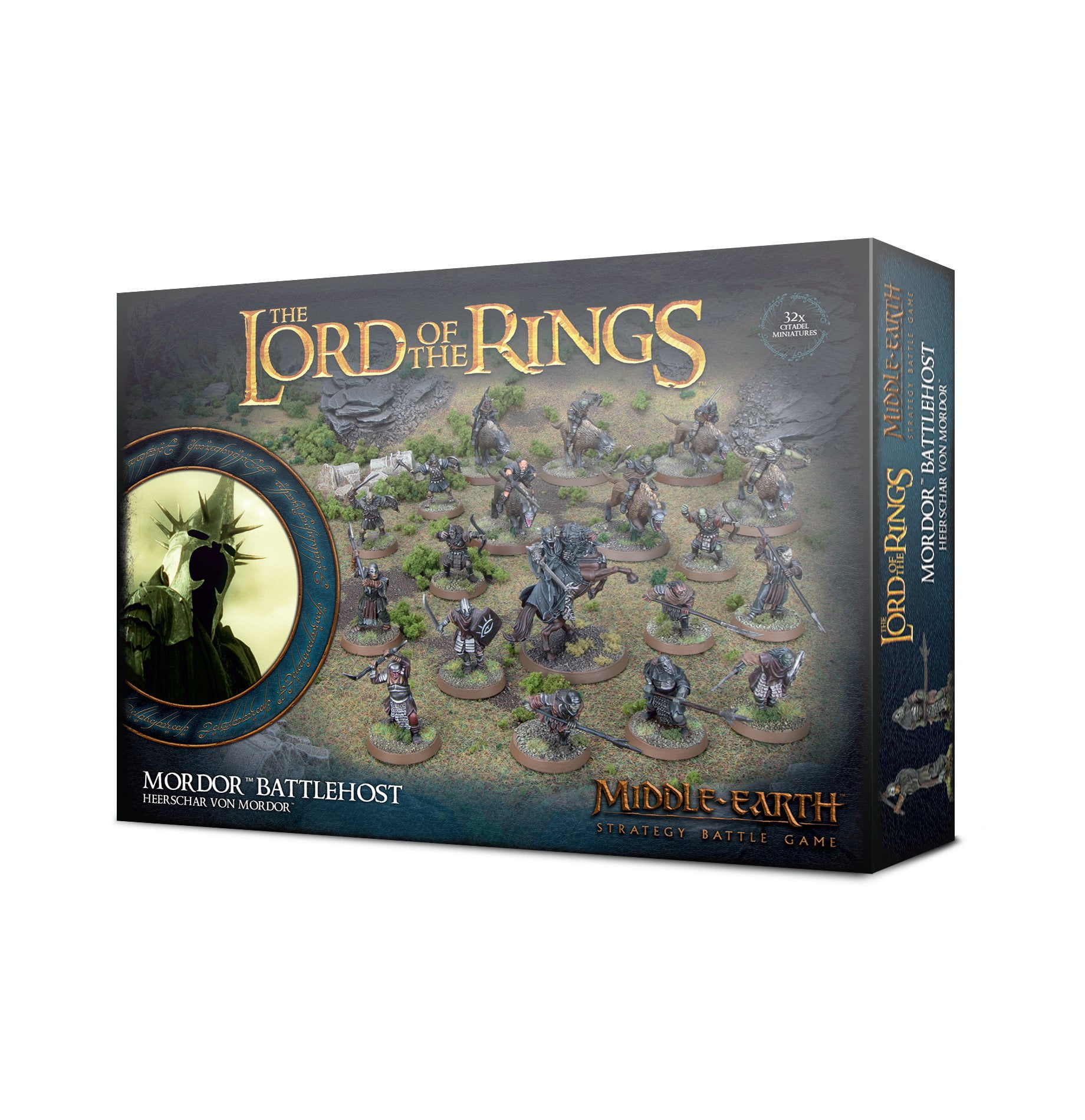 Games Workshop Fortress Of Dol Guldur Terrain Set - 816-Piece Scenery Kit For Warhammer & Tabletop