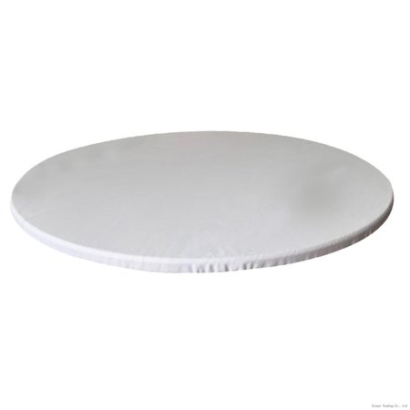 

Waterproof Polyester Table Cover Cloth For 110-120Cm Dia Dining Or Poker Tables
