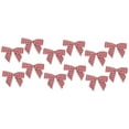thumbnail image 3 of Red & White Gingham Pre-Tied Bows - 3" Wide, Set of 12, Buffalo Check, Plaid, Valentine's Day, Wedding, Memorial Day, 4th of July, Gift Basket Decor, Christmas, 3 of 3