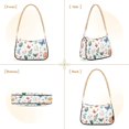 thumbnail image 7 of FORMRS Womens Shoulder Bag with Chain Strap Clutch Purse Cute Tote Handbag, Red Easter Eggs, 7 of 7