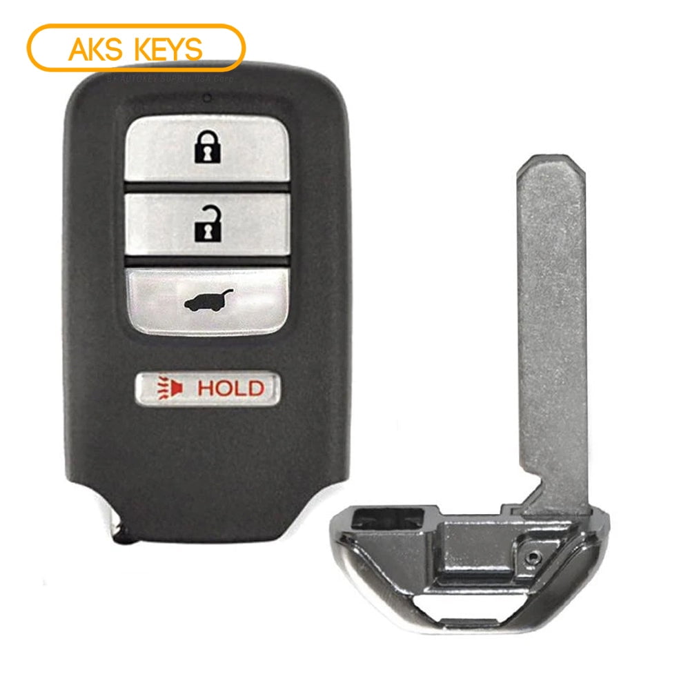 AKS KEYS For Honda HR-V 2016 2017 2018 2019 2020 Smart Prox Remote Car Key Fob - KR5V1X