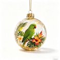 thumbnail image 2 of Liamobondopolis Glowing Christmas Story Ornament, Light Up Mini Holiday Scene with Tropical Bird for Christmas Tree and Winter Home, 2 of 7