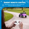 thumbnail image 3 of CazToi Camión Infantil 12V 4x4 Control Remoto Bluetooth Luces LED Ruedas EVA, 3 of 8