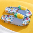 thumbnail image 2 of LNMQLPDBS Toddler Slippers Beach Shoes Funny Fruit Printed Decoration Children Soft Sole Comfort Bathroom Slipper Sandals Indoor Home Cute Non Slip Flip Flops Kids Sandals Boys, 2 of 4
