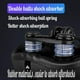thumbnail image 3 of Comfort bicycle saddle for men, wide bicycle saddle for women, memory foam cushioned gel pad, bicycle saddle, stationary bicycle saddle, saddle, 3 of 5