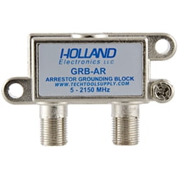 Holland GRB-AR Grounding Block with Gas Tube Protection (Best Ar Gas Block)