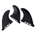 thumbnail image 4 of 3x Aletas de tabla de surf de liberación rápida Reemplazo Profesional Premium Portátil Accesorio de alto rendimiento Fácil de instalar Negro, 4 of 8