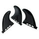 thumbnail image 4 of 3 piezas de quillas para tabla de surf, liberación rápida, reemplazo directo, profesionales, premium Negro, 4 of 9