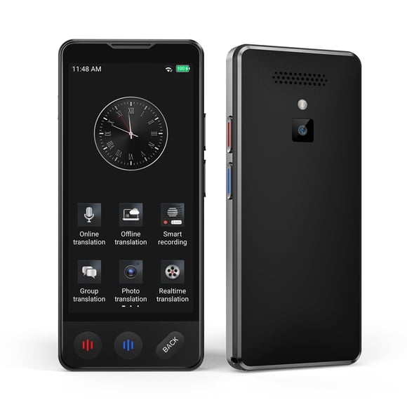 AI Language Translator DeviceTranslation for Business Travel, 2025 Upgraded Translator No WiFi Needed, Support ChatGPT, Voice Instant Two-Wa