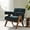 Azure, variant on Modway Lyra Fabric Armchair in Light Gray Fabric