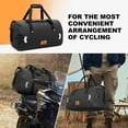 thumbnail image 2 of GPED Bolsa de Lona Impermeable, Bolsa Seca para Motocicleta de 30L con Tapa Enrollable, Válvula de Aire y Correas de Fijación Rápida, Bolsas de Viaje para Kayak, Remo, Rafting, Navegación, Acampar, M, 2 of 7