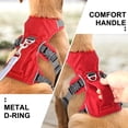 thumbnail image 5 of Pet Artist Escape Proof Harness for Dogs No Slip Dog Vest Harness with Lift Handle for Active Small Dogs, 5 of 16
