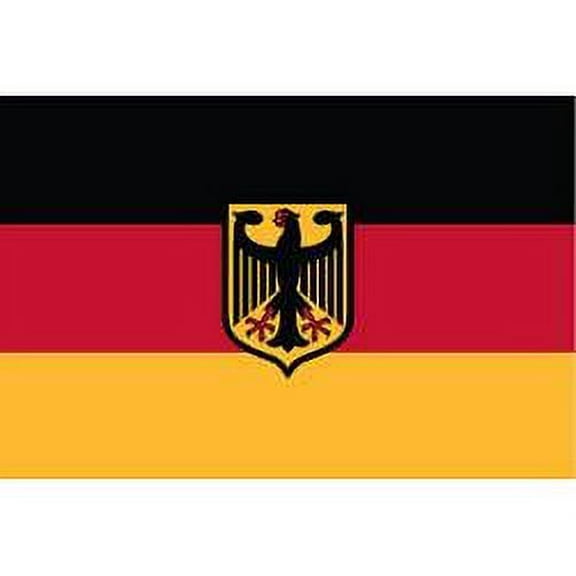 Germany With Eagle 3' x 5' Indoor Polyester Flag