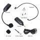 thumbnail image 5 of Auriculares con micrófono inalámbrico EV SPACES 2.4 G UHF de alcance de 165 pies, 5 of 8