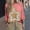 Pink, variant on Summer Tops for Women Viikei Womens Tops Long Sleeve Sweatshirts,Plus Size Tops Long Sleeve,Solid Color Patchwork Star Women's Top Gray L