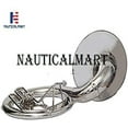 thumbnail image 4 of Nauticalmart Brass Sousaphone 22 Valve Big Tuba Made Of/Full Brass W/Bag Brass Finish Tubas Silver Musical Instrument Gift, 4 of 10