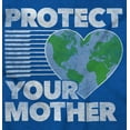thumbnail image 2 of Love Your Mother Earth Cute Go Green Plus Size Crewneck Graphic Tee Shirt Brisco Brands 5X, 2 of 5