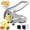 Silver, variant on Stainless Steel French Fry Cutter and Vegetable Slicer for Potatoes Carrots Cucumbers Kitchen Tool
