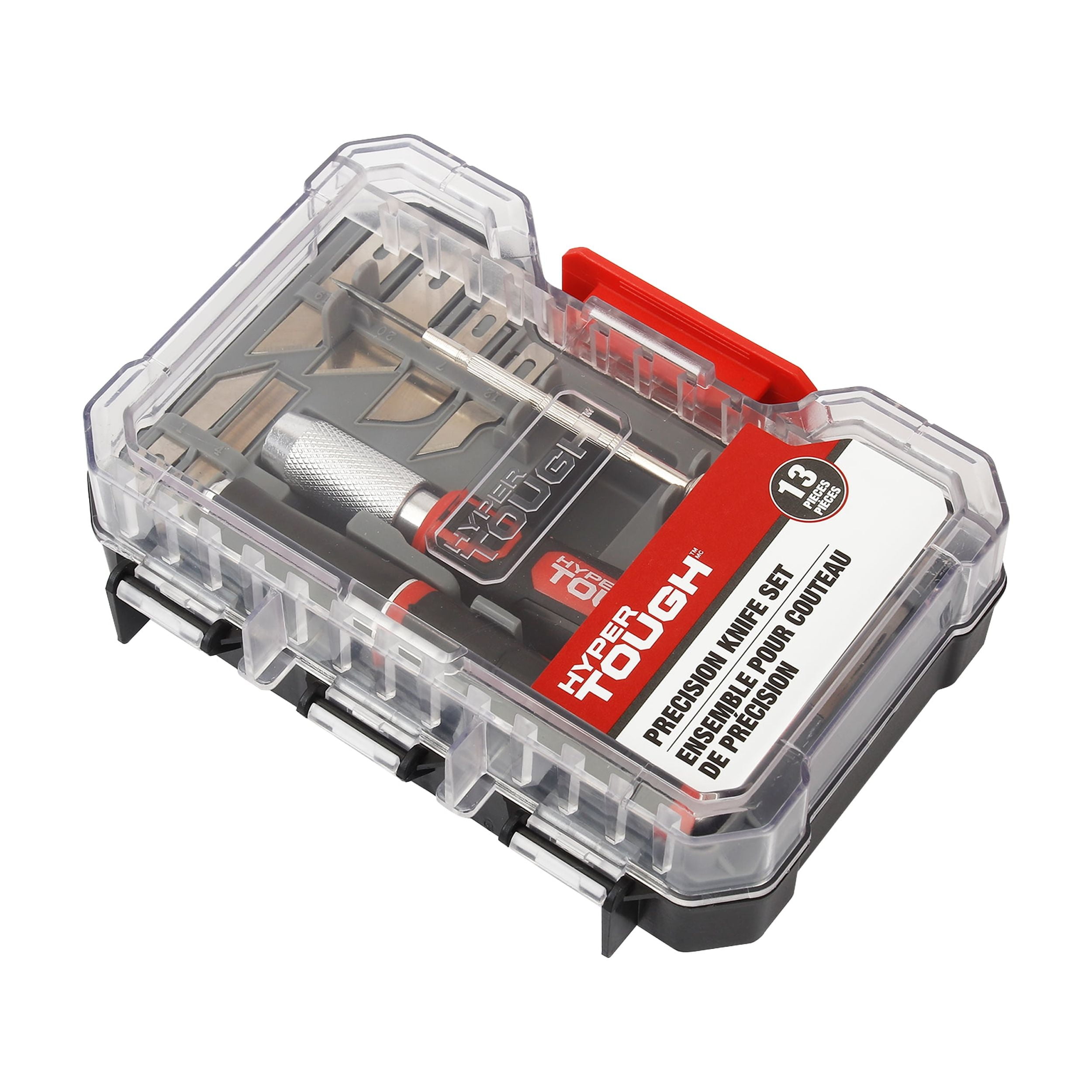 Hyper Tough 13-Piece Precision Knife Set, Tools