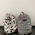 thumbnail image 2 of Preppy Style Canvas Zebra Cow Pattern Print Large Backpack Casual Women Handbags Students Korean Style Fashion Retro Bagpack, 2 of 5