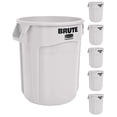 thumbnail image 1 of Cubo de basura/basura Rubbermaid BRUTE Heavy-Duty 75,7 L blanco x6, 1 of 7
