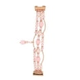 thumbnail image 2 of Handmade Jewelry Bracelet Elastic Smart Watch Strap Band Wristband for Fitbit Charge 3Pink, 2 of 11