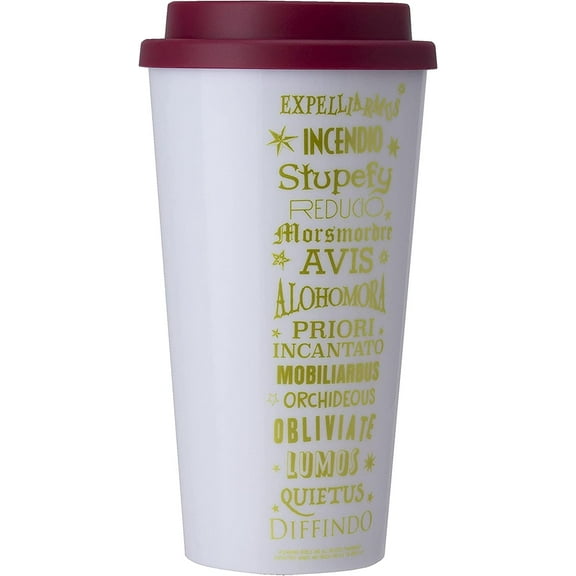 Harry Potter Spells 15 Ounce Plastic Travel Mug
