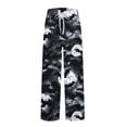 thumbnail image 5 of Satingcolo Men's Pajama Pants Halloween Skulls Black Sleep Bottoms Lounge Sleepwear Pockets Drawstring, 5 of 6