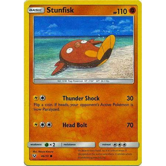 Pokemon Shining Legends Common Stunfisk #46