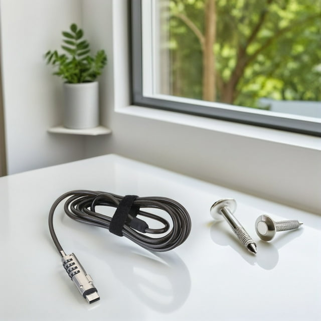 OULII Usb Lock Portable Notebook Security Device With Flexibility And Scratch Protection For And Digital Devices
