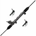 thumbnail image 1 of Detroit Axle - Rack and Pinion Kit for Buick Century LaCrosse Regal Chevy Impala Monte Carlo Grand Prix, 1 Power Steering Rack & Pinion Assembly 2 Front Outer Tie Rod Ends Replacement, 1 of 4