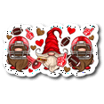 thumbnail image 2 of Football Gnomes  Great Gift Idea Decal Sticker 2 Pack 5 Inch Stickers S11731, 2 of 3