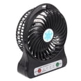 thumbnail image 1 of Ventilador Portátil Recargable USB Negro, 1 of 2