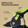 thumbnail image 5 of Lime Bypass Pruning Shears & Hedge Clippers - Cuts 3x Easier, Ideal for Seniors, 5 of 8