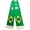 B, variant on Reversible National Soccer Fan Scarf - Soft Knit Polyester Country Flag Design for Sports,Fan Accessory for Game Day