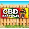 thumbnail image 1 of CBD Dog Treats 13 oz Vinyl Banner With Metal Grommets, 1 of 4