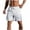 White Cargo Shorts for Men, variant on Men's Vacation Jogging Shorts Drawstring Elastic Waist Lightweight Summer Beach Short Relaxed Fit Casual Shorts Black L